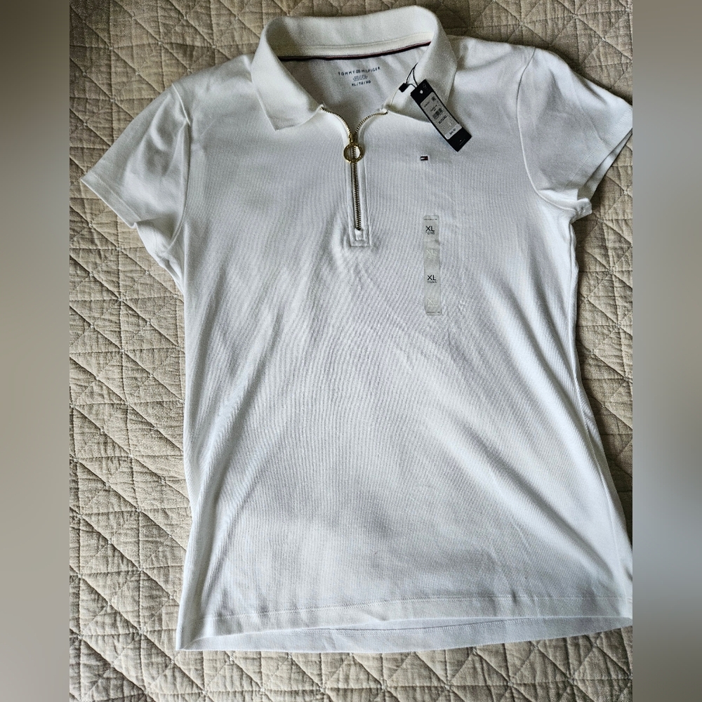 Slim fit zip polo Tommy Hilfiger